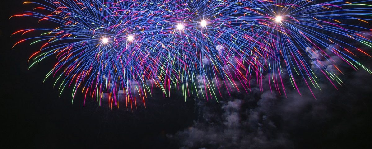 New Year fireworks