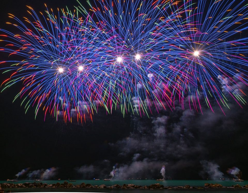 New Year fireworks