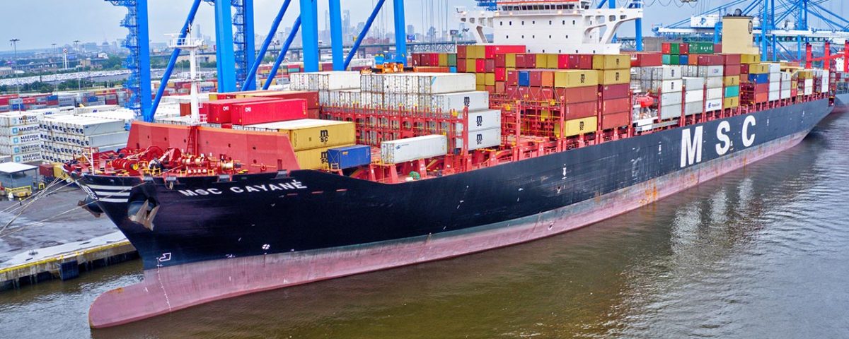 ship port in Philadelphia