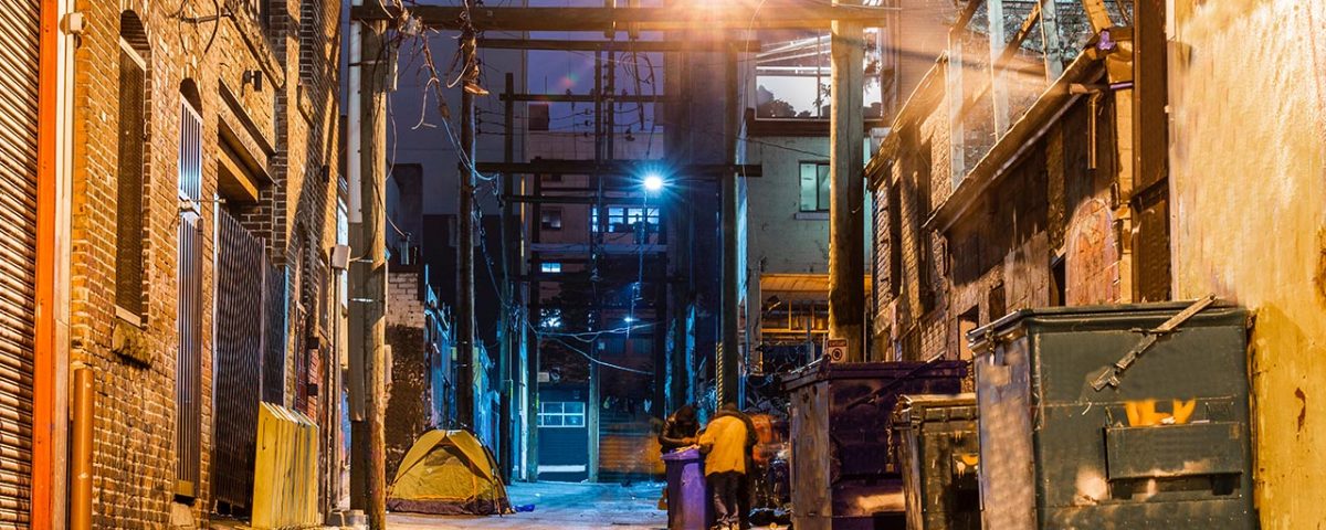 Bad Neighborhood at night time