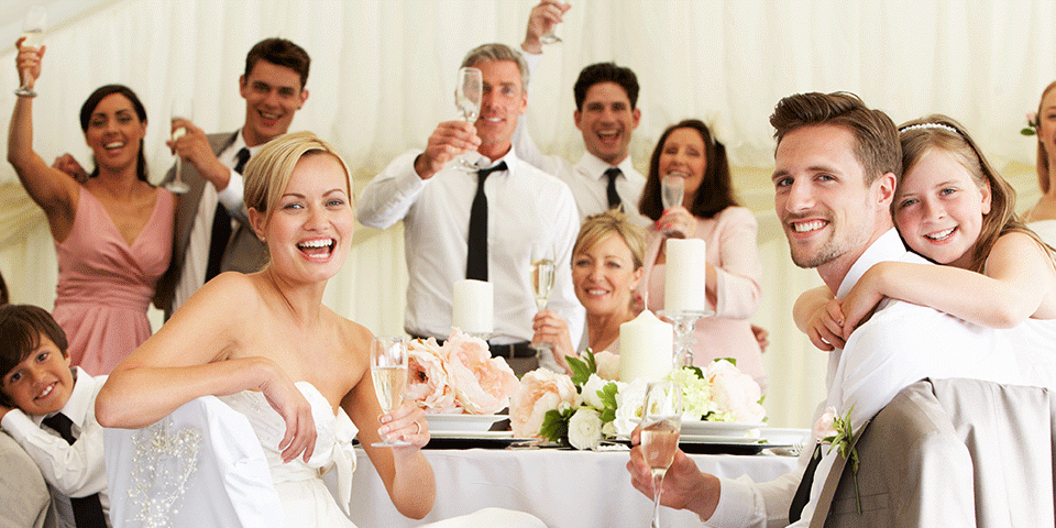 attending weddings in recovery