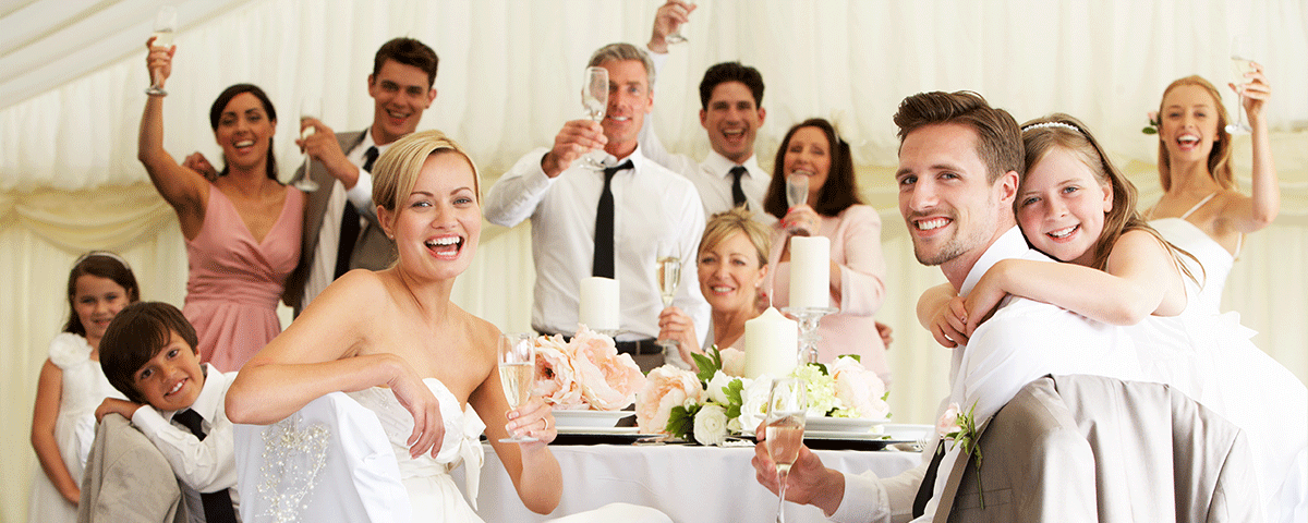 attending weddings in recovery