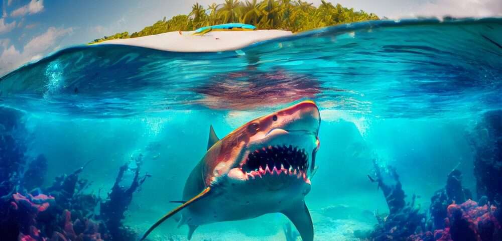 sharks on cocaine